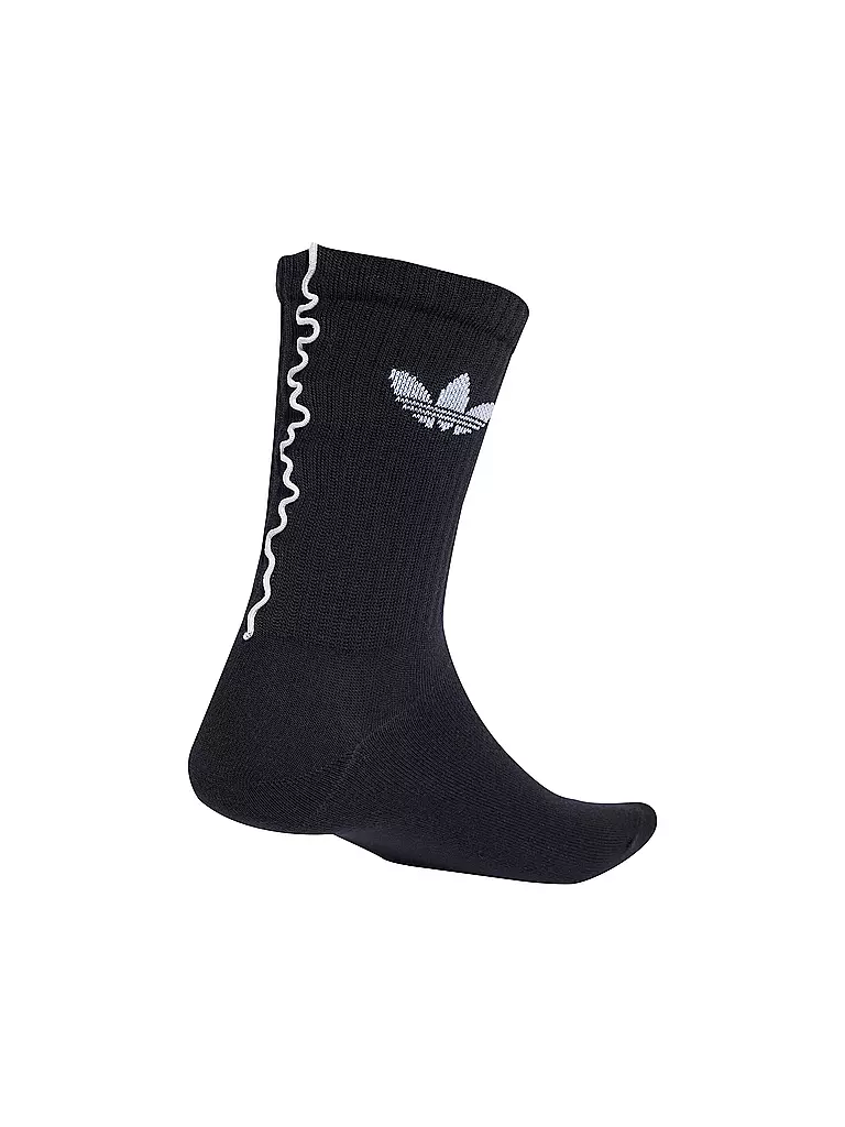 ADIDAS ORIGINALS | Calcetines RUFFLE, paquete de 2, negro |