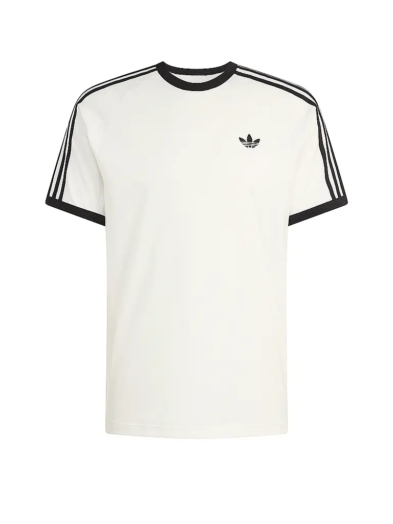 ADIDAS ORIGINALS | Camiseta
Marca: ADIDAS ORIGINALS
Color: blanco
Categorías: Moda, Hombre

Largo de manga: Manga corta
Escote: Cuello redondo
Material: Jersey, Algodón
Diseño: Liso, Rayas
Corte (ropa exterior): Regular
Detalles: Logo | Blanco