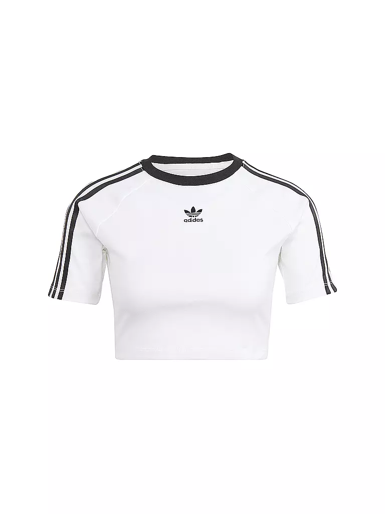 ADIDAS ORIGINALS | Camiseta corta 3 S BABY TEE | Blanco