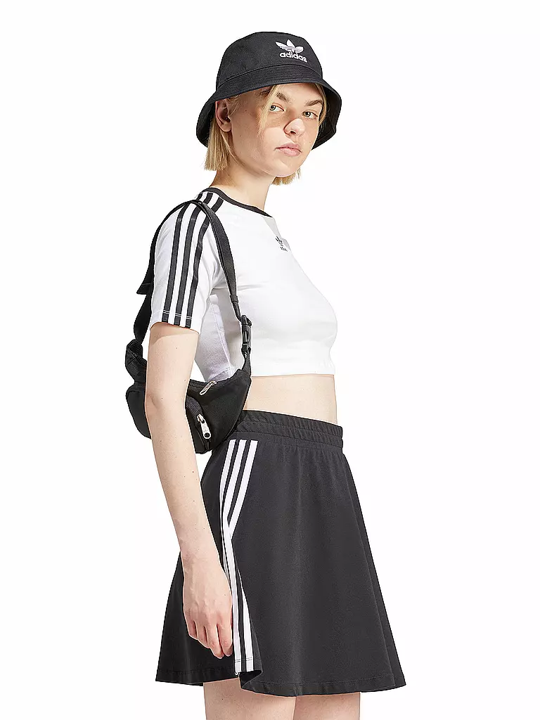 ADIDAS ORIGINALS | Camiseta corta 3 S BABY TEE | Blanco
