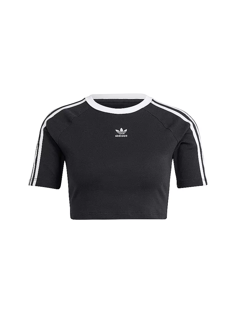 ADIDAS ORIGINALS | Camiseta corta con ajuste ceñido 3 S BABY TEE | Negro