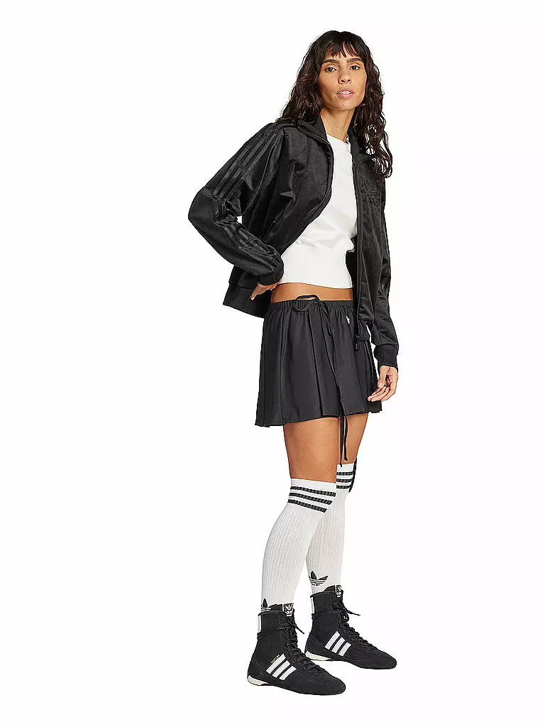 ADIDAS ORIGINALS | Chaqueta de chándal VELVET TT | Negro