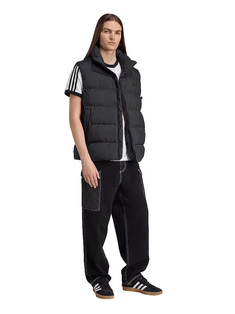ADIDAS ORIGINALS | Steppgilet COMMERCIAL | Negro