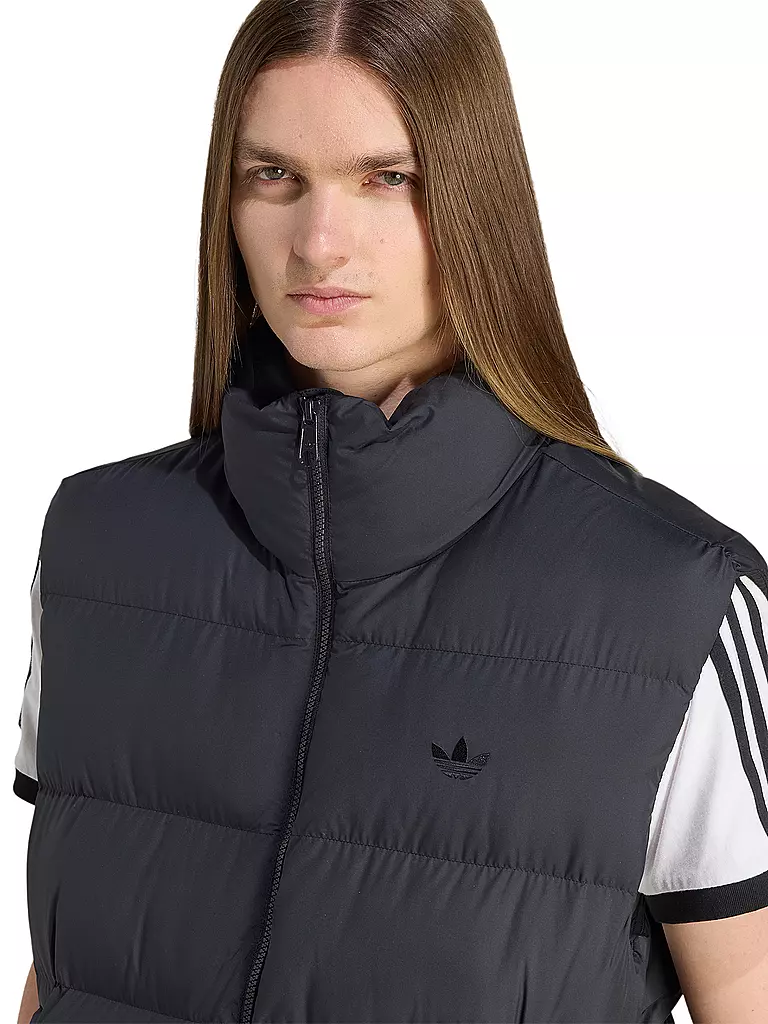 ADIDAS ORIGINALS | Steppgilet COMMERCIAL | Negro