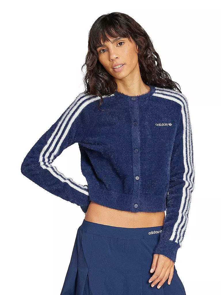 ADIDAS ORIGINALS | Strickjacke FLUFFY | Azul oscuro