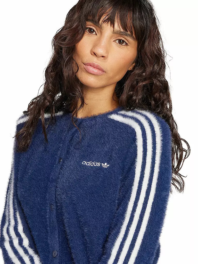 ADIDAS ORIGINALS | Strickjacke FLUFFY | Azul oscuro
