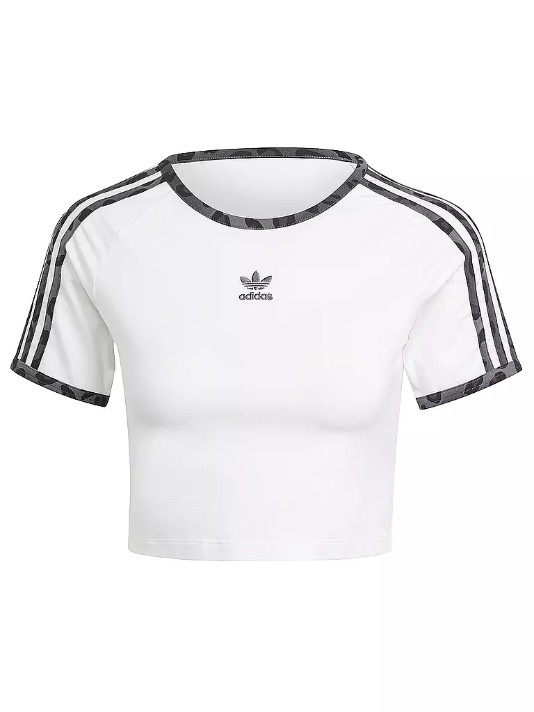 ADIDAS ORIGINALS | T-Shirt Cropped Fit | Blanco