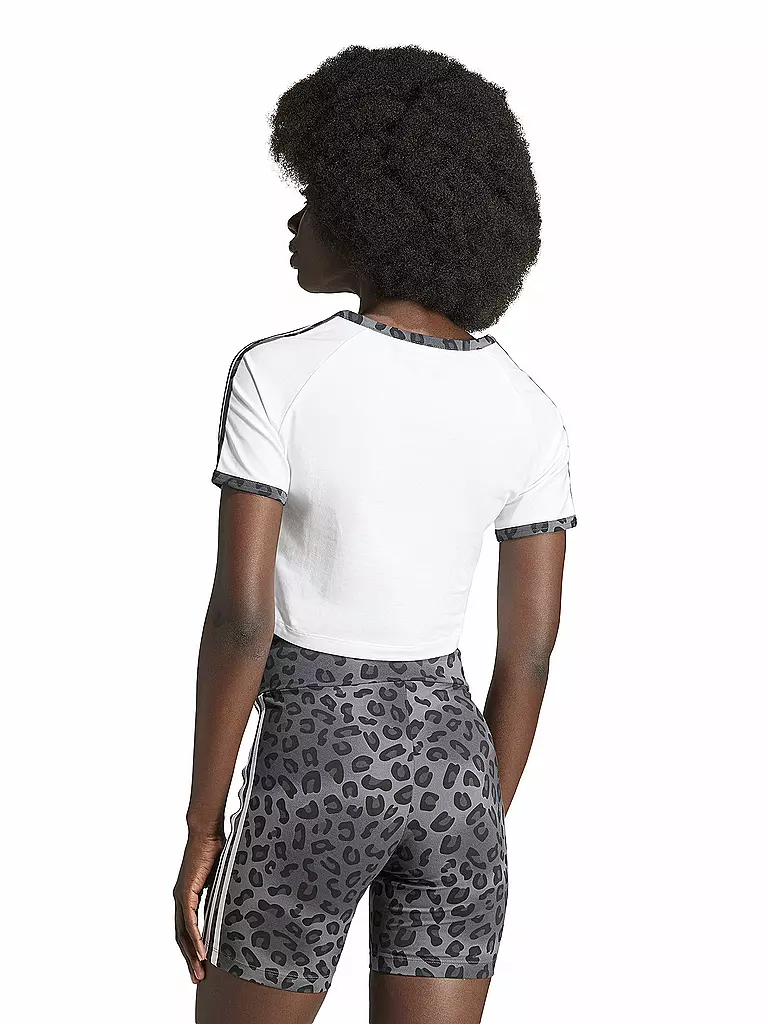 ADIDAS ORIGINALS | T-Shirt Cropped Fit | Blanco