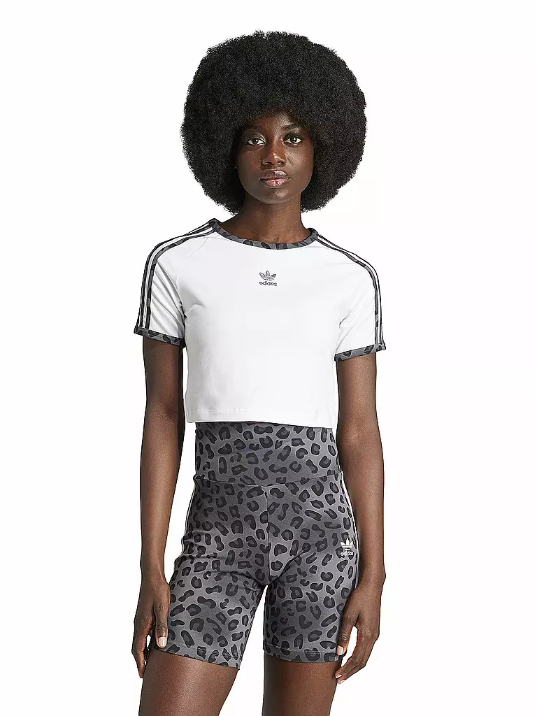 ADIDAS ORIGINALS | T-Shirt Cropped Fit | Blanco