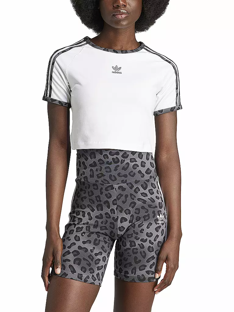 ADIDAS ORIGINALS | T-Shirt Cropped Fit | Blanco