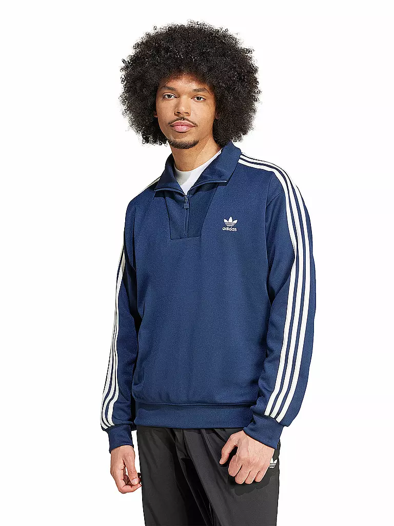 ADIDAS ORIGINALS | Troyer Sweater | Azul oscuro