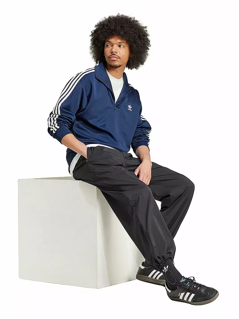 ADIDAS ORIGINALS | Troyer Sweater | Azul oscuro