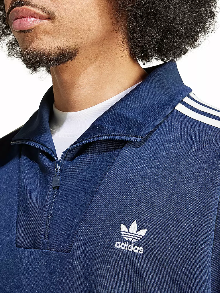 ADIDAS ORIGINALS | Troyer Sweater | Azul oscuro