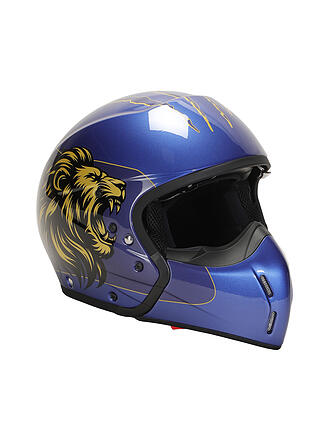 AERONAUTICA MILITARE | Casco de moto de carbono Blu