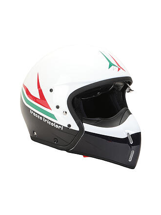 AERONAUTICA MILITARE | Casco de moto de carbono White/Blue Navy