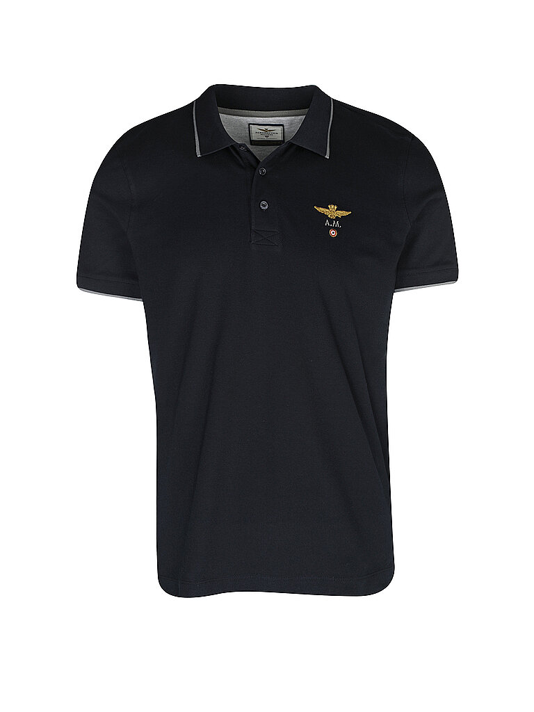 Polo azul oscuro M