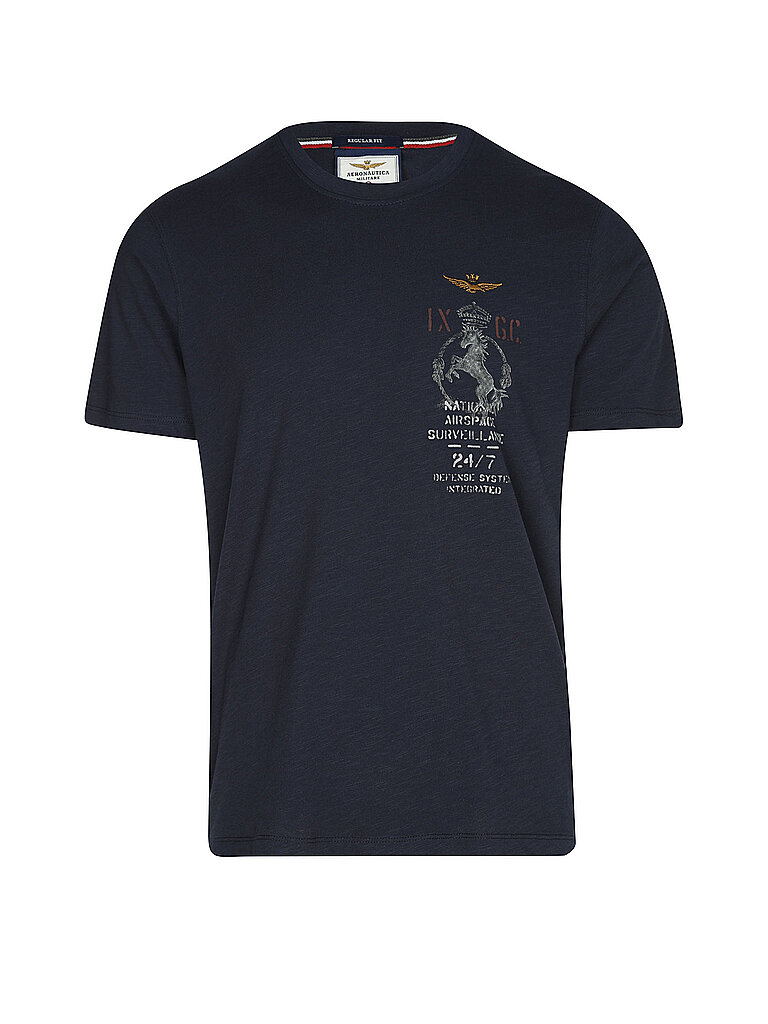 Camiseta azul oscuro L