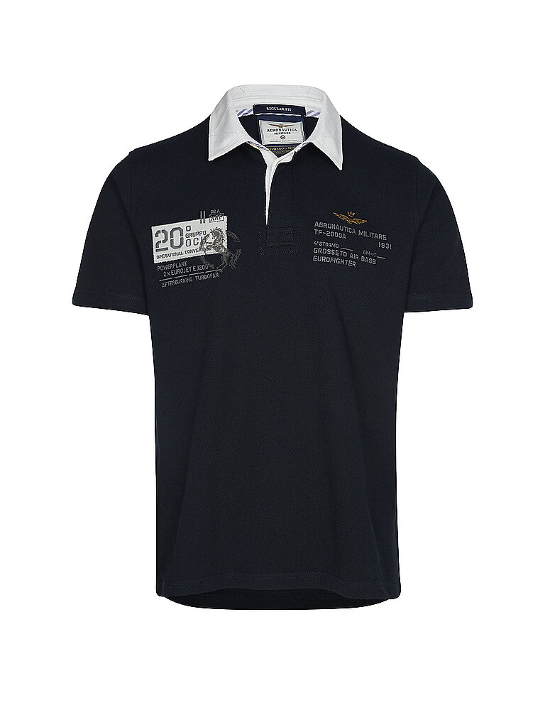 Polo azul oscuro L