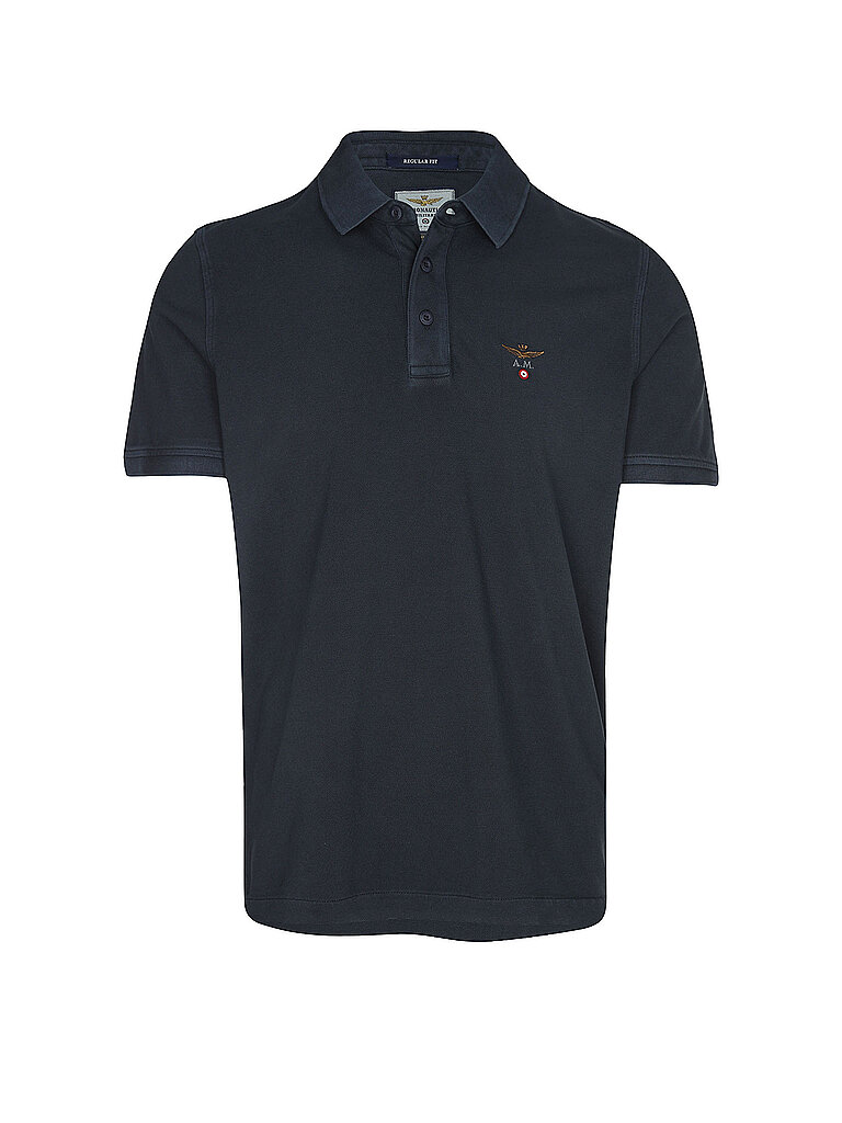 Polo azul oscuro XL