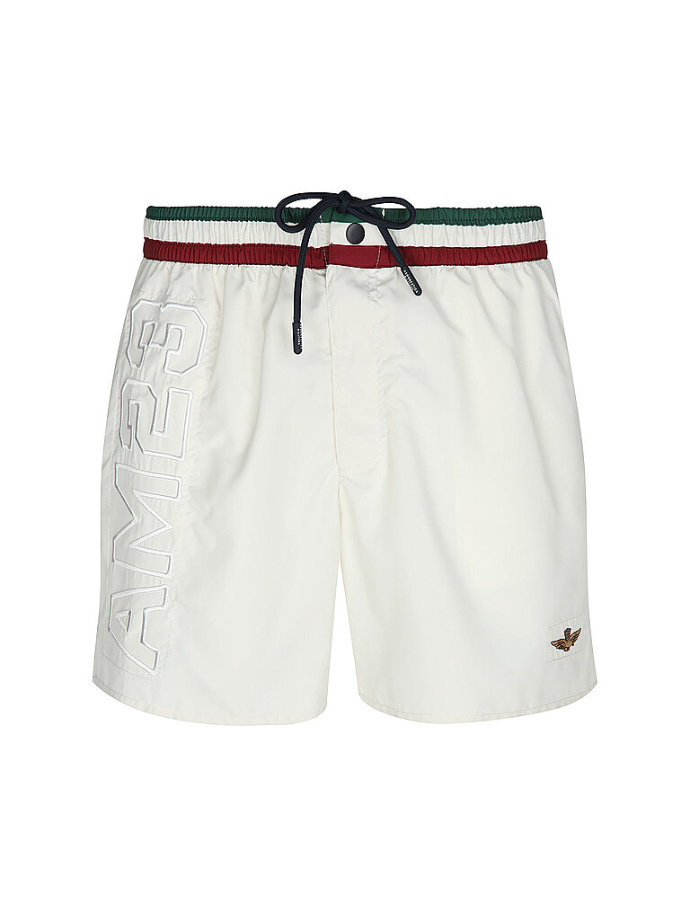 Bañador tipo shorts crema 52