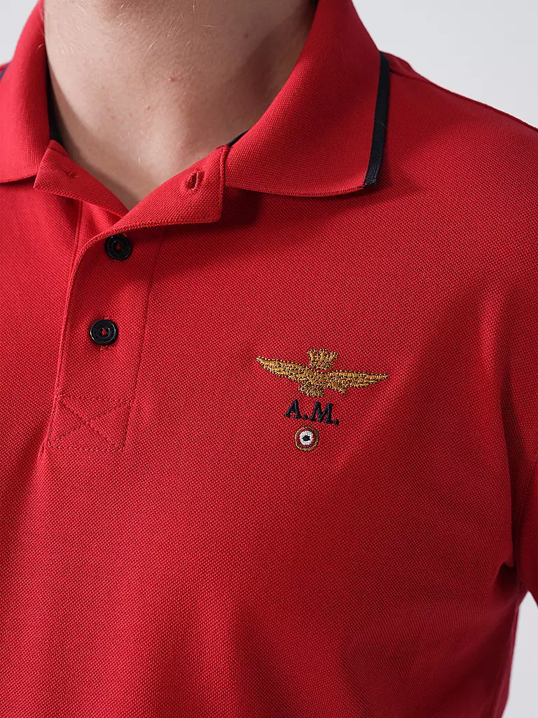 AERONAUTICA MILITARE | Polo | Rojo