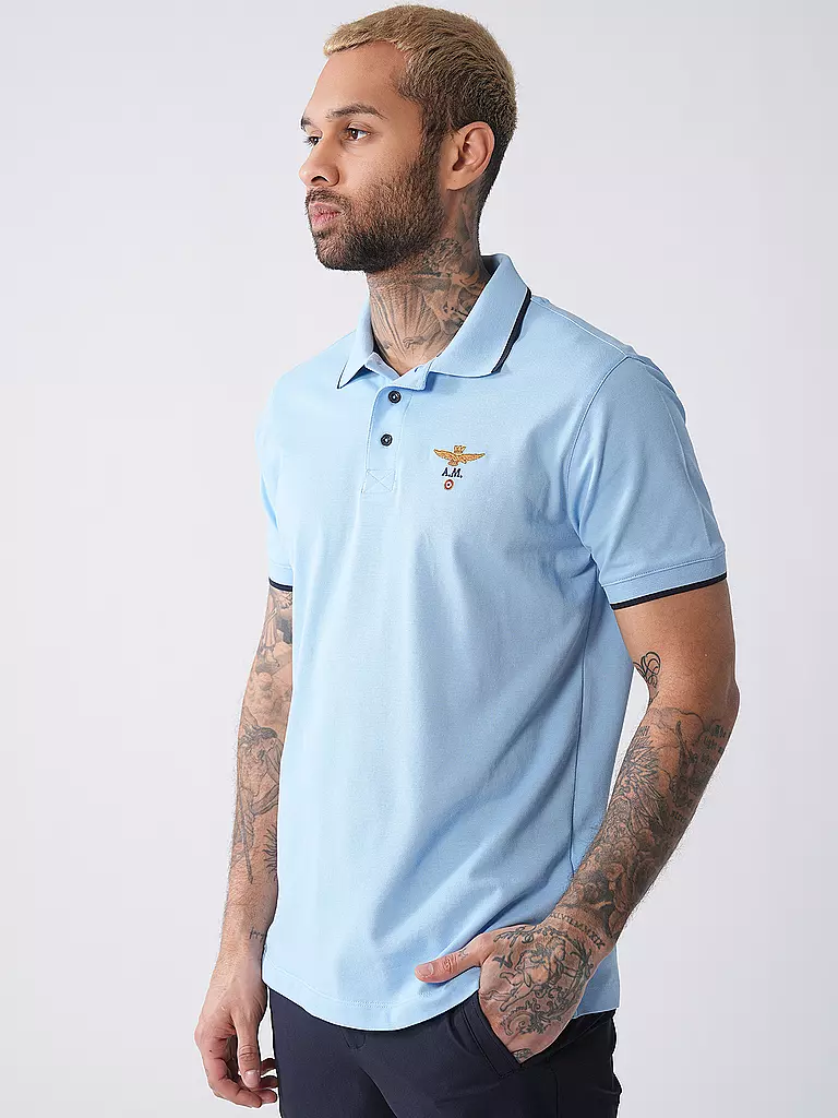 AERONAUTICA MILITARE | Poloshirt | Azul claro