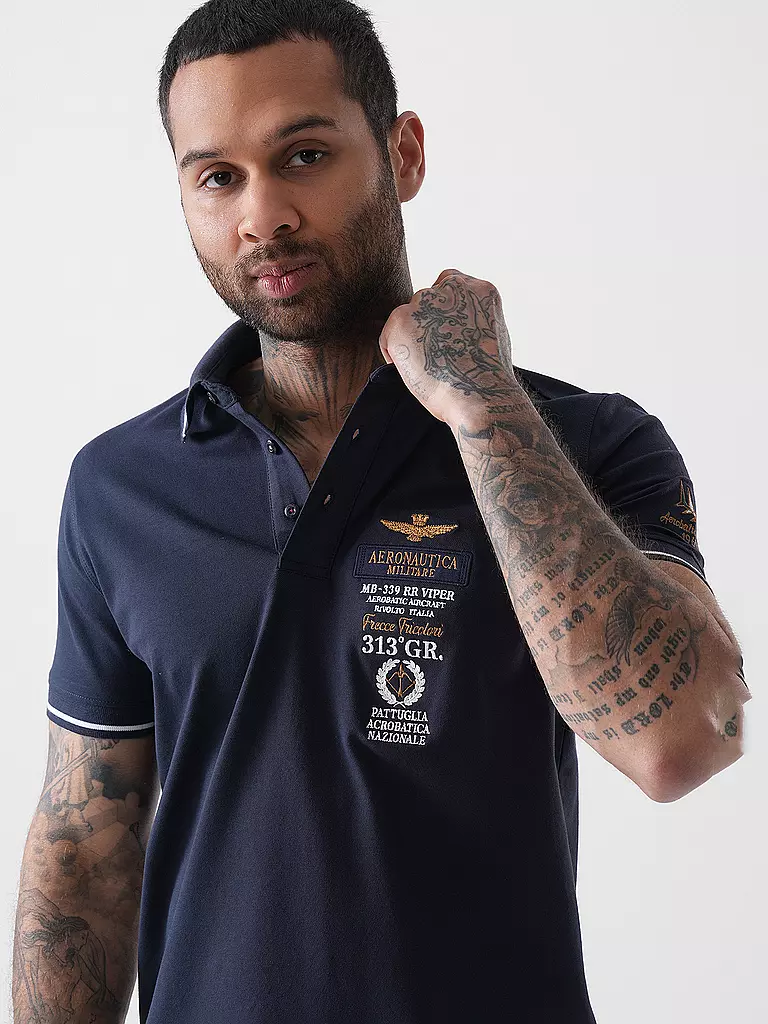 AERONAUTICA MILITARE | Poloshirt | Azul oscuro