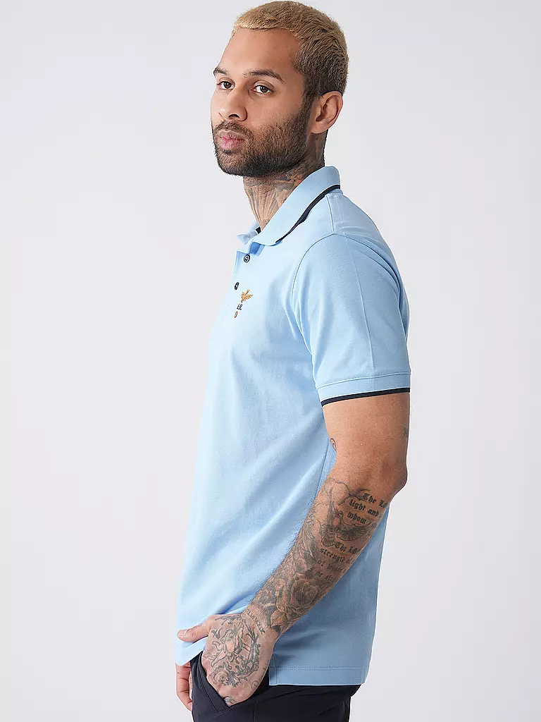 AERONAUTICA MILITARE | Poloshirt | Azul claro