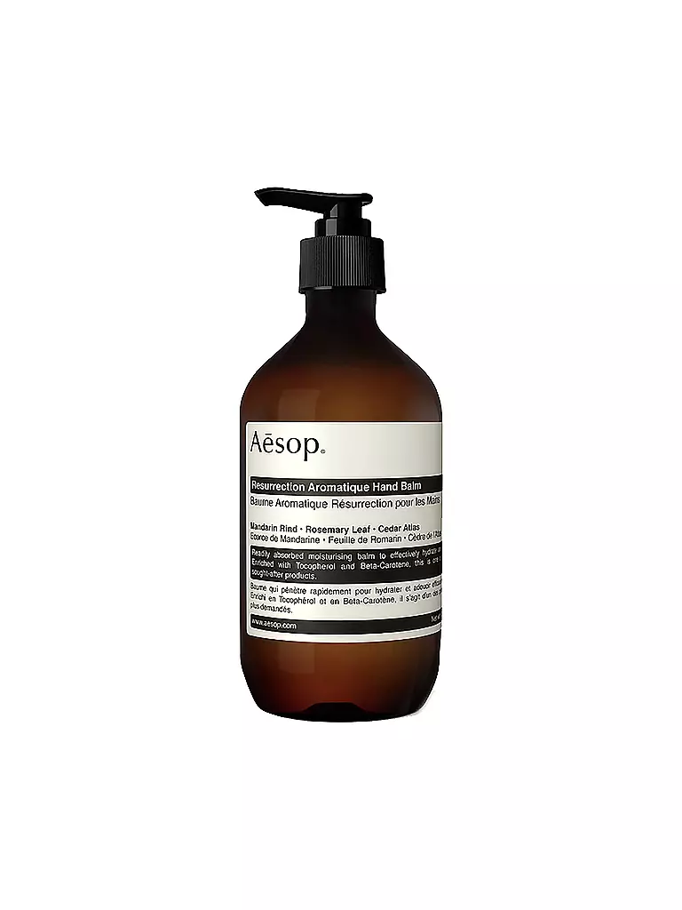 AESOP | Resurrection Aromatique Hand Balm 500ml | Sin color