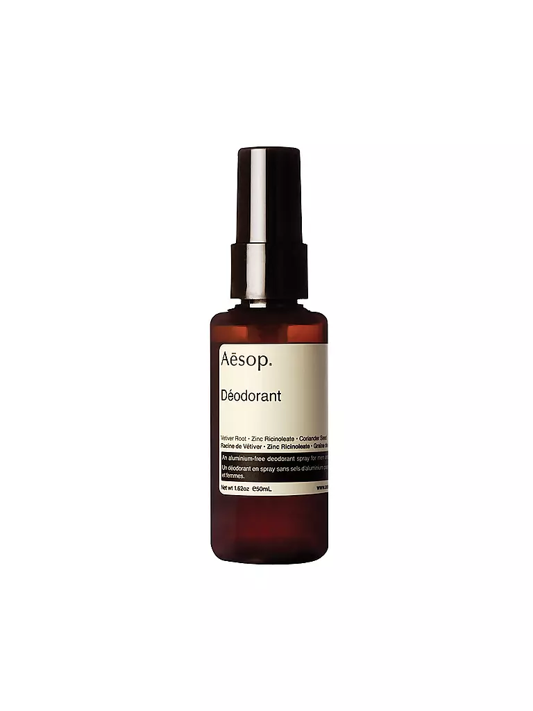 AESOP | Spray Desodorante (Sin Aluminio) 50ml | Sin color