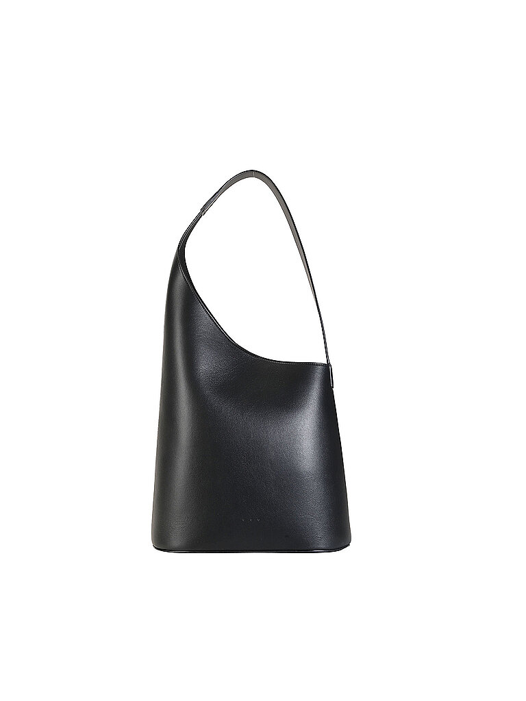 Aesther Ekme Bolso de piel - Bolso de hombro LUNE TOTE negro