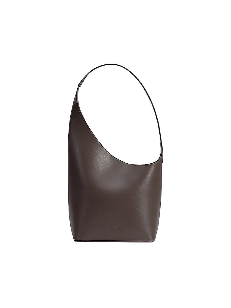 Bolso de cuero - Bolso de hombro LUNE marrón