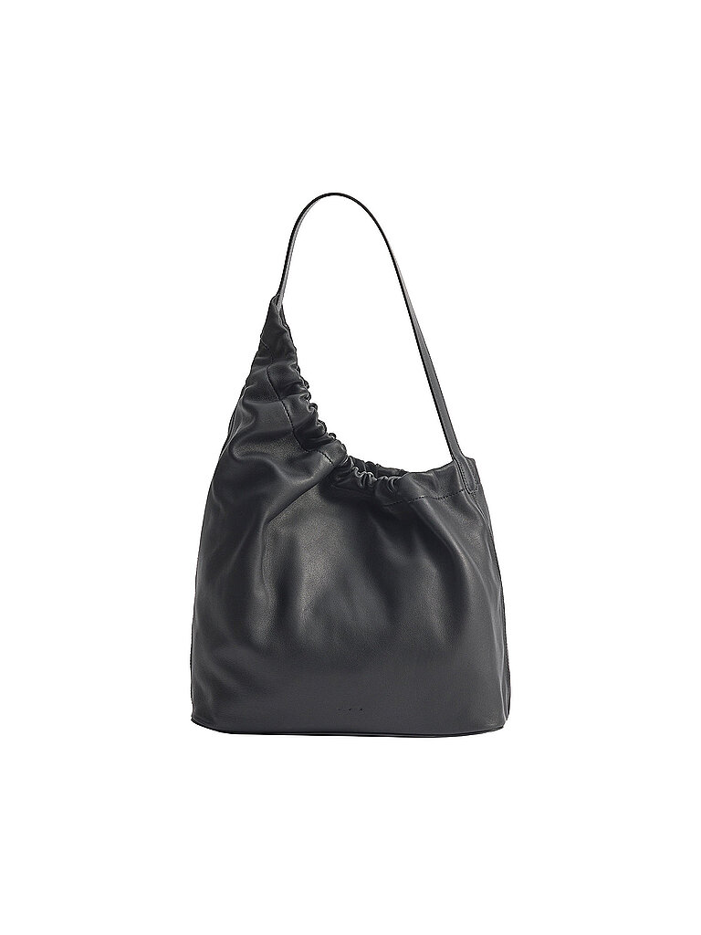Aesther Ekme Bolso de piel - Hobo Bag DEMI LUNE CLOUD negro