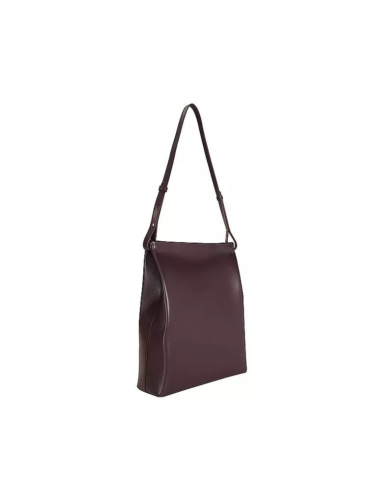 AESTHER EKME | Ledertasche - Hobo SWAY TOTE | Rojo oscuro