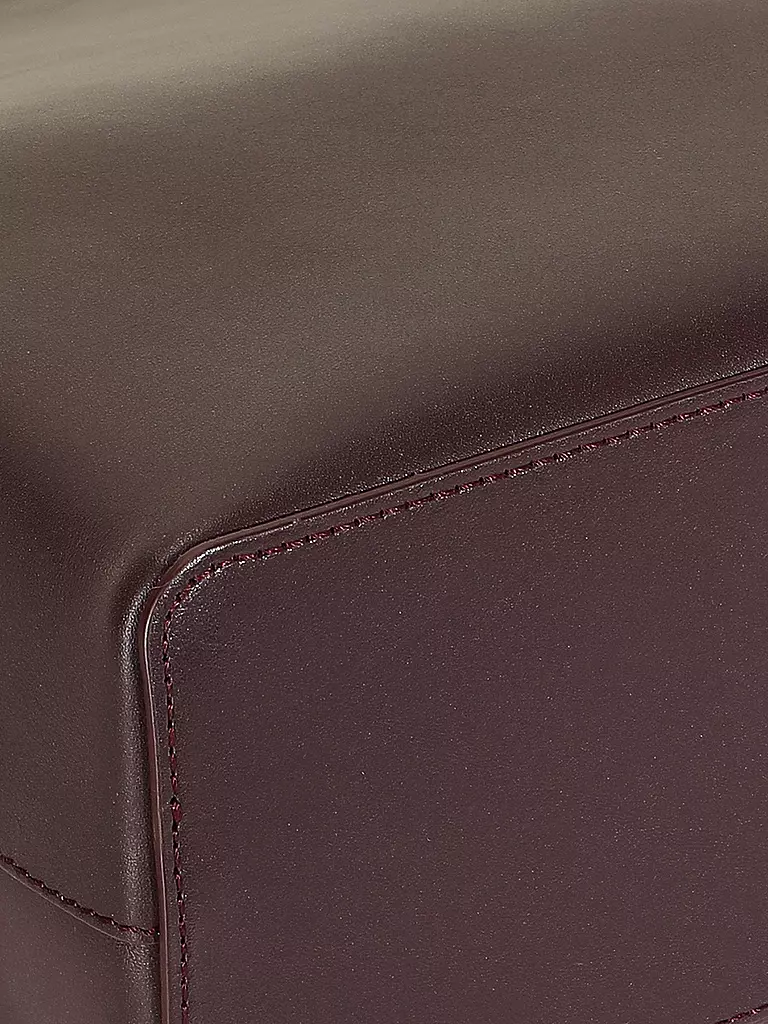 AESTHER EKME | Ledertasche - Hobo SWAY TOTE | Rojo oscuro