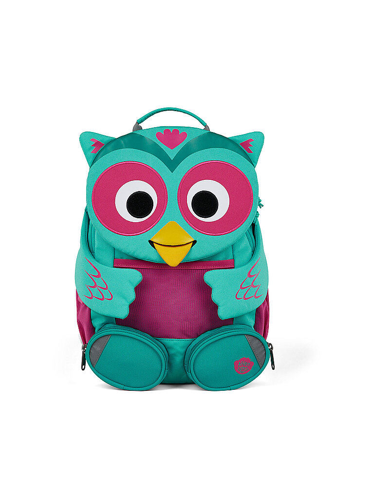 Affenzahn Mochila infantil Gran Amigo - Búho turquesa