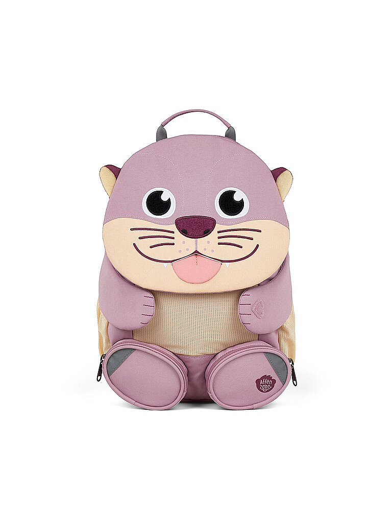 Affenzahn Mochila infantil Grandes Amigos - Nutria morado