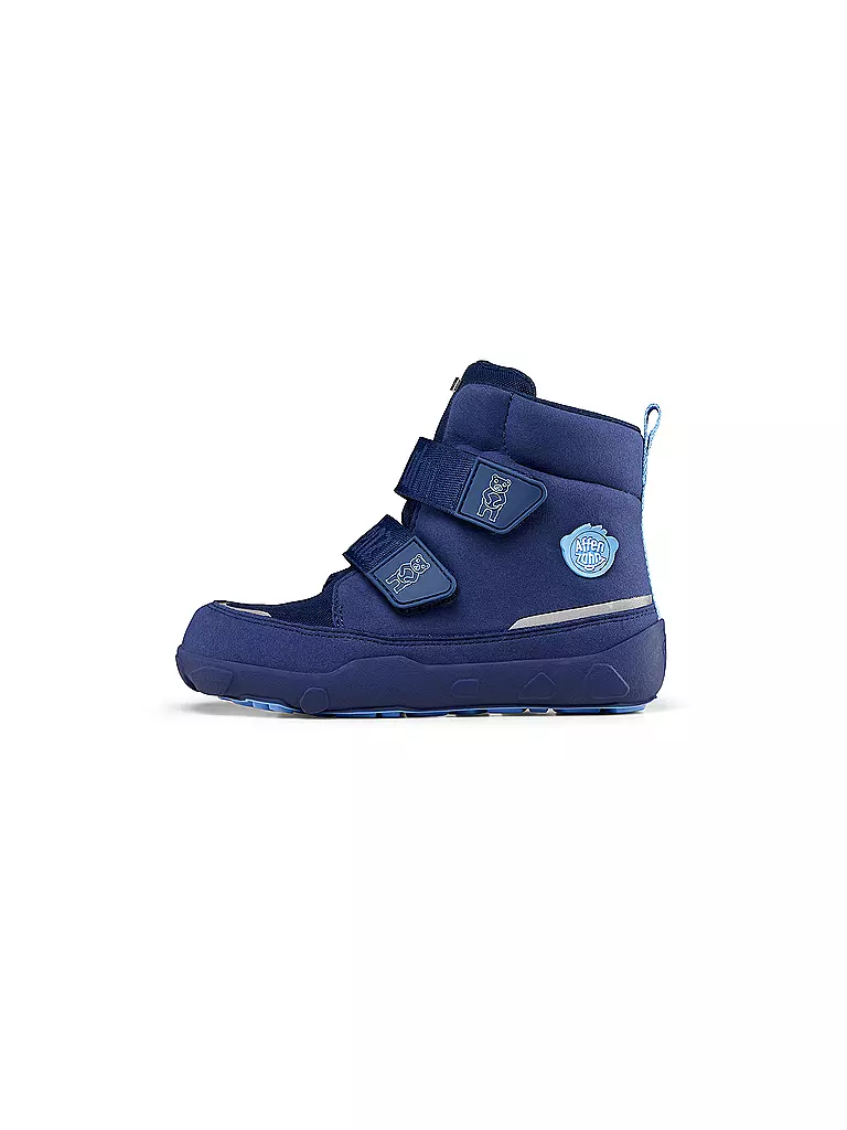 AFFENZAHN | Botas de invierno para niños VEGAN COMFY Bär | dunkelblau
