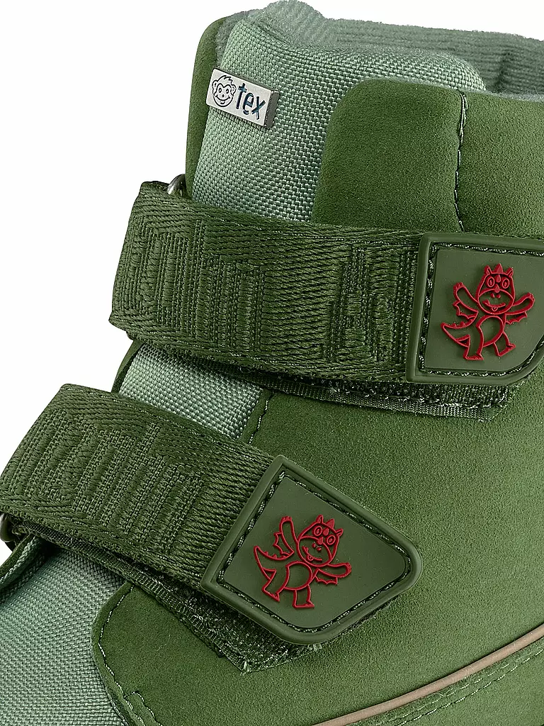 AFFENZAHN | Botas de invierno para niños VEGAN COMFY Drache | 