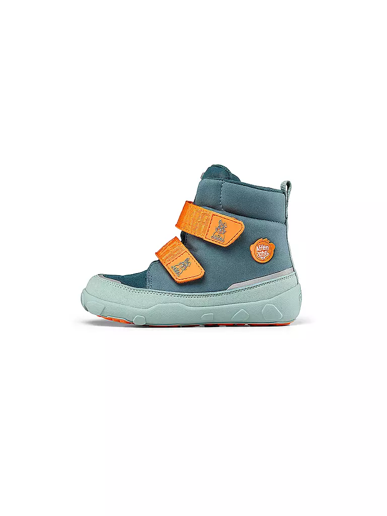 AFFENZAHN | Botas de invierno para niños VEGAN COMFY Hase | hellblau