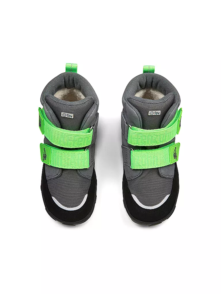AFFENZAHN | Botas de invierno para niños VEGAN COMFY Panther | schwarz