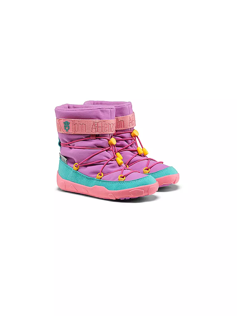 AFFENZAHN | Botas de invierno para niños VEGAN SNOWY Búho | 