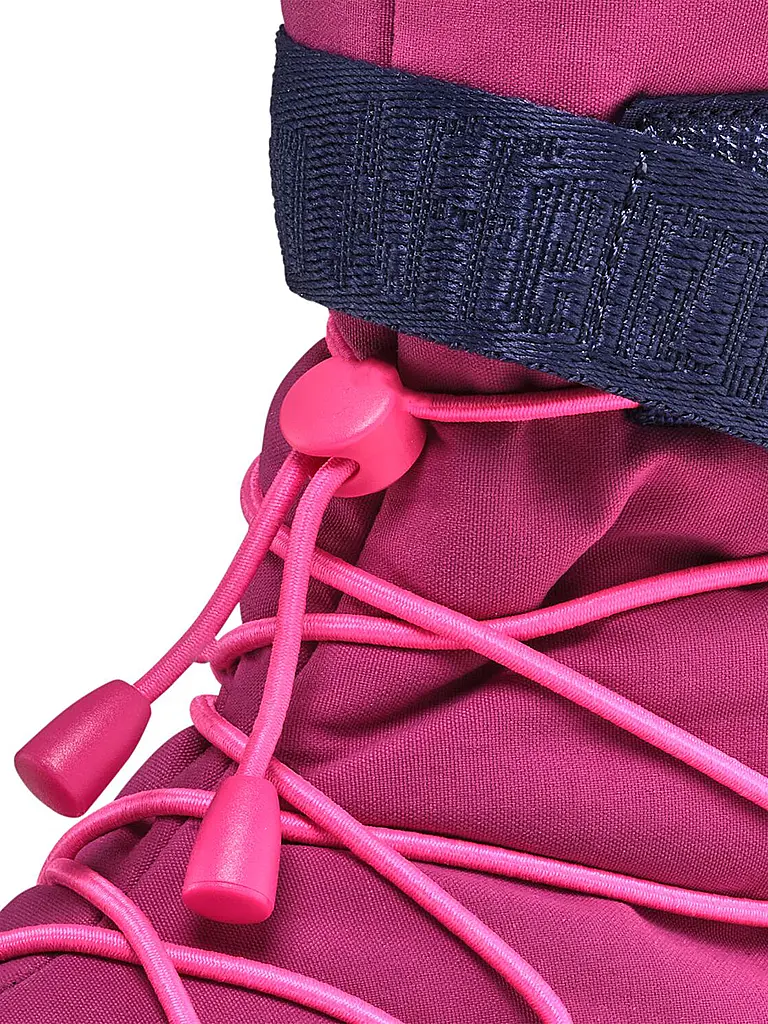 AFFENZAHN | Botas de invierno para niños VEGAN SNOWY Flamingo | 
