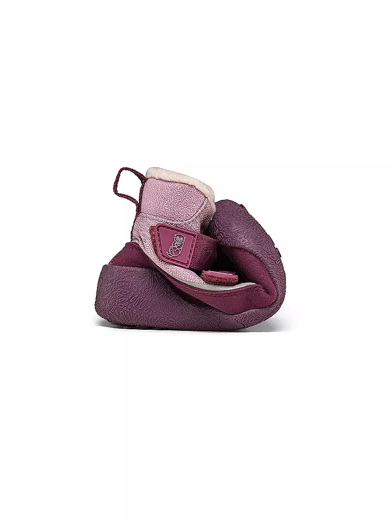 AFFENZAHN | Botas de invierno para primeros pasos VEGAN SNUGGY Nutria | Rosa