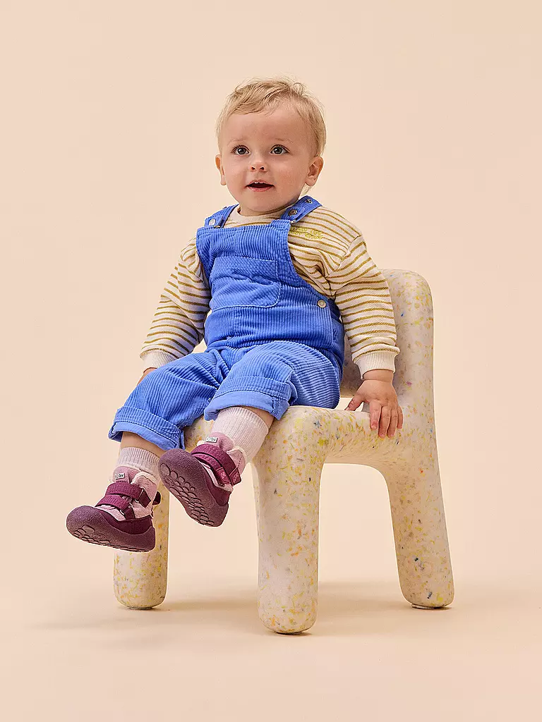 AFFENZAHN | Botas de invierno para primeros pasos VEGAN SNUGGY Nutria | Rosa