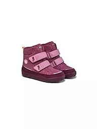 AFFENZAHN | Botas de invierno para niños WOLLE COMFY Koala | Rojo oscuro