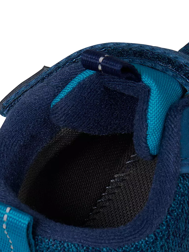 AFFENZAHN | Kinder Barfußschuhe - Übergangsschuh KNIT HAPPY Bär | Azul oscuro