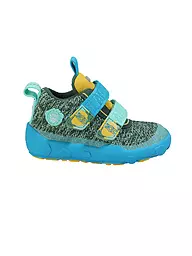 AFFENZAHN | Zapatos descalzos para niños - Zapatos de transición KNIT HAPPY Conejo | Petróleo