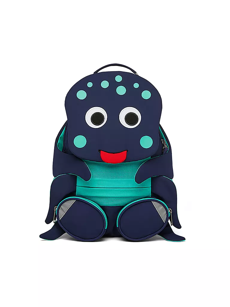 AFFENZAHN | Kinder Rucksack Große Freunde - Oktopus | Azul