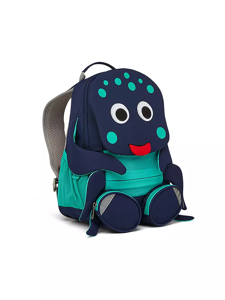 AFFENZAHN | Kinder Rucksack Große Freunde - Oktopus | Azul